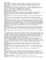 Esszék 'Censorship of the Internet', 1.                