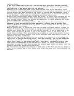 Esszék 'Lightless Night.', 1.                