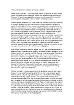 Kutatási anyagok 'Gender Equality', 1.                