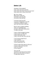 Esszék 'Poem "Better Life"', 1.                