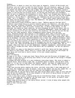 Esszék '"Harry Potter and The Prisoner of Azqaban" by J.K Rowling. ', 1.                