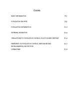 Kutatási anyagok 'China's Population', 1.                