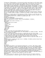 Esszék 'Investigation on how Light Intensity Affects the Rate of Photosynthesis', 1.                