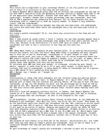 Esszék 'Overweight', 1.                