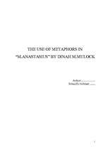 Kutatási anyagok 'The Use of Metaphors in "M.Anastasius" by Dinah M.Mulock', 1.                