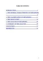 Kutatási anyagok 'The Use of Metaphors in "M.Anastasius" by Dinah M.Mulock', 3.                