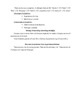 Összefoglalók, jegyzetek 'Business Plan', 2.