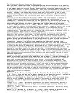 Esszék 'The Relationship Between Memory and Questioning', 1.                