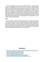 Összefoglalók, jegyzetek 'Description and Explanation of Four Roles of Sports Coaches, Using Examples of T', 11.                