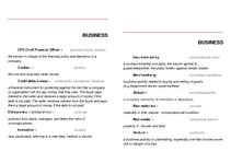 Összefoglalók, jegyzetek 'Glossary', 2.                