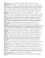 Esszék 'Politics of Mexico, NAFTA', 3.                