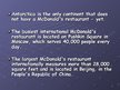 Prezentációk 'Business Activities of McDonald's', 7.                