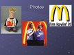 Prezentációk 'Business Activities of McDonald's', 16.                
