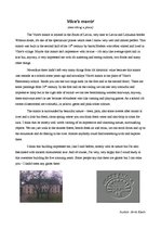 Esszék 'Vilce's Manor (Describing a Place)', 1.                