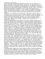 Esszék 'Mary Shelley: Champion of Nature and the Natural (Asked to relate Romantic influ', 1.                