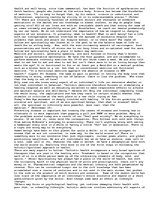 Esszék 'Holistic Medicine and Spirituality', 1.                