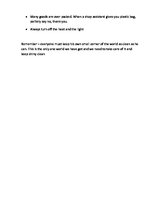 Összefoglalók, jegyzetek 'Environment', 5.                