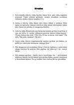 Kutatási anyagok 'Gyvūnai Latviu ir Lietuviu Liaudies Vaiku Dainose', 12.                