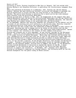 Esszék 'Leon Trotsky - Events Of 1917', 1.                