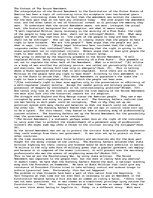 Esszék 'The Context of the Second Amendment', 1.                