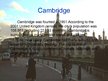 Prezentációk 'University of Cambridge', 3.                