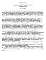 Esszék 'Harry Potter and the Order of Pheonix', 1.                