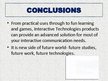 Prezentációk 'Interactive Technologies', 8.                