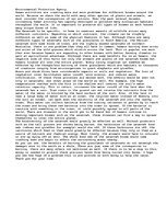 Esszék 'Letter to EPA about the Savanna Biome and why We Need to Protect It', 1.                