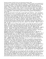 Esszék 'The Oil Crisis and Alternative Energy Ideas', 1.                