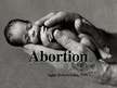 Prezentációk 'Abortion', 1.                