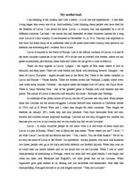 Esszék 'My Motherland', 1.                