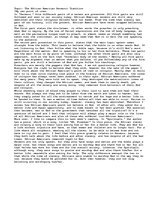 Esszék 'The African American Sermonic Tradition', 2.                