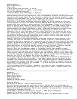 Esszék 'Charles Darwin British Naturalist ', 1.                