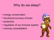 Prezentációk 'Sleep', 3.                