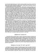 Kutatási anyagok 'Hollywood', 4.                