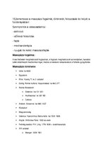 Összefoglalók, jegyzetek 'Gyógymasszázs Anatómia', 1.                