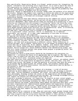 Esszék 'Organization Design', 1.                