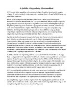 Esszék 'Globalizáció', 1.                