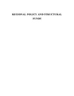 Összefoglalók, jegyzetek 'Regional Policy and Structural Funds', 1.                