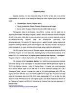 Összefoglalók, jegyzetek 'Regional Policy and Structural Funds', 3.                