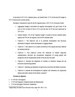 Összefoglalók, jegyzetek 'Regional Policy and Structural Funds', 5.                