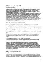 Összefoglalók, jegyzetek 'Neural Network', 1.                