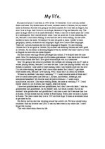 Esszék 'My Life', 1.                