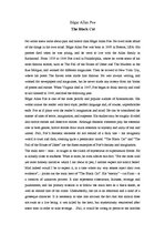 Esszék 'Edgar Allan Poe "The Black Cat"', 1.                