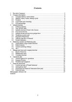 Üzleti tervek 'Business plan Sunday Tan LLC', 2.                