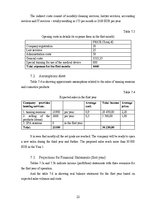 Üzleti tervek 'Business plan Sunday Tan LLC', 22.                