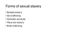 Prezentációk 'Sexual Slavery in India', 5.                