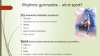 Prezentációk 'Rhythmic Gymnastics', 3.                