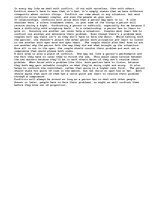 Esszék 'Conflict Essay', 1.                