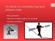 Prezentációk 'Risk Factor in Business', 6.                